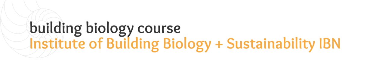 Building Biology Course IBN